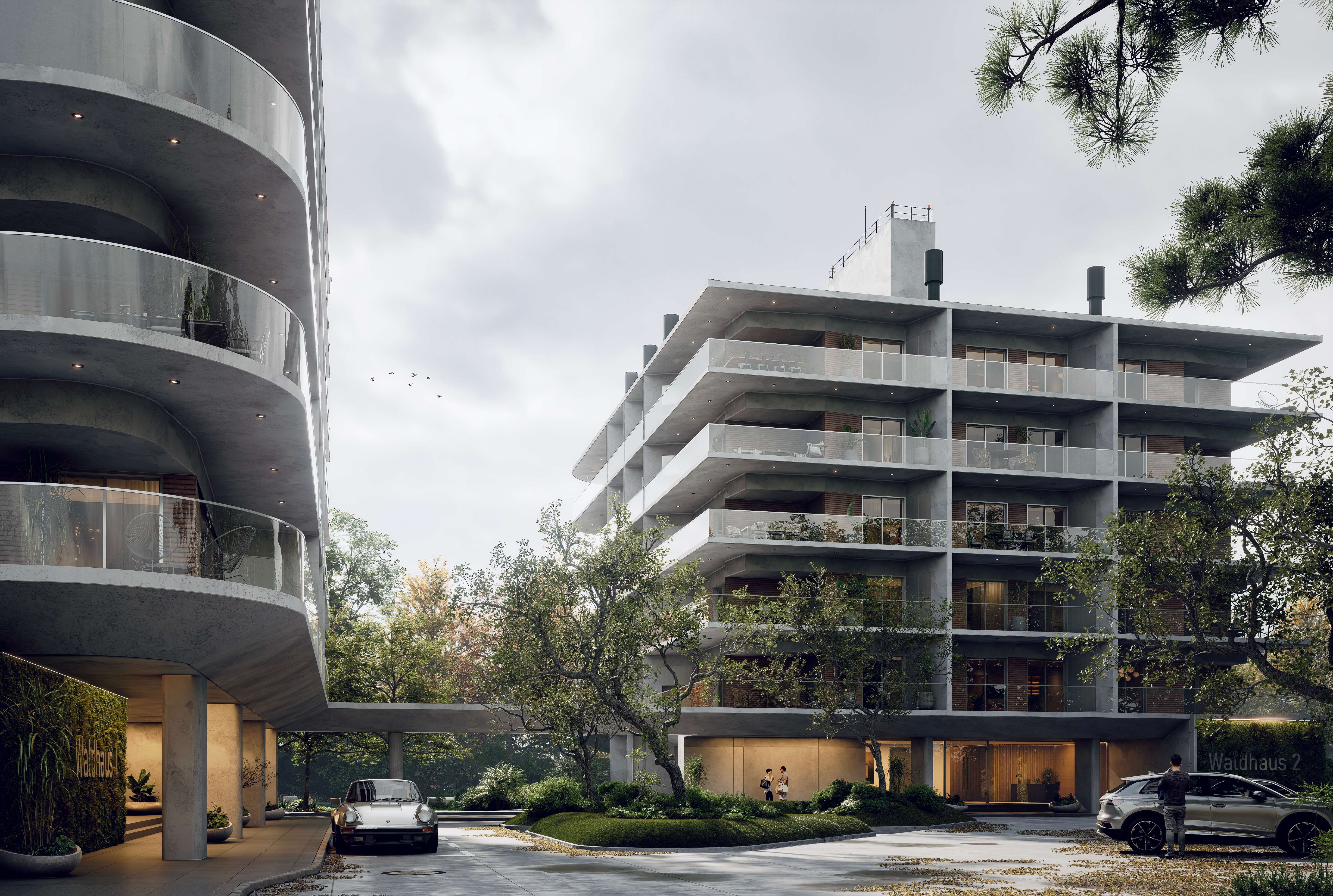 Waldhaus exterior view 2